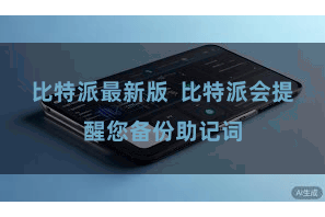 比特派最新版 比特派会提醒您备份助记词
