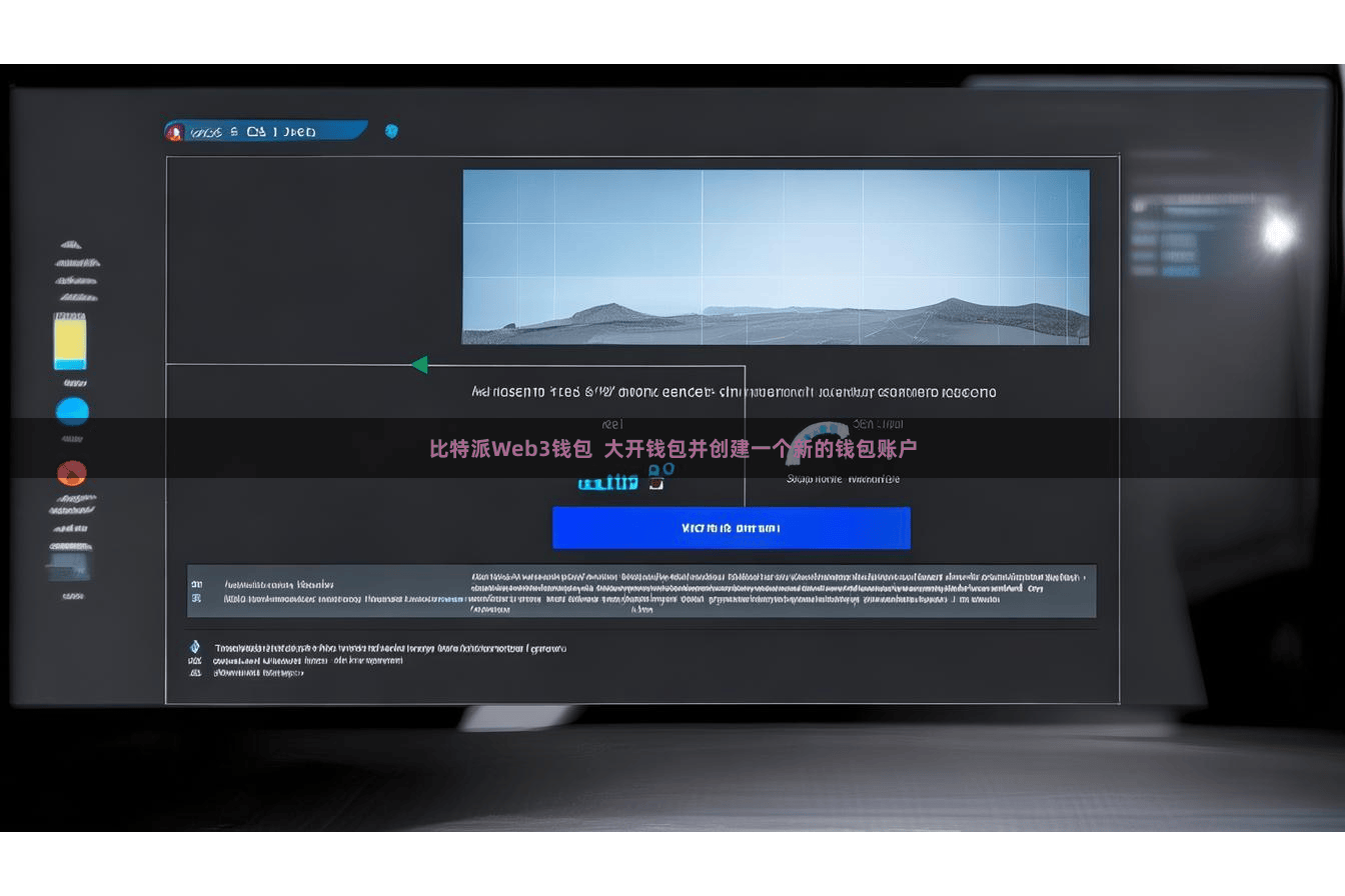 比特派Web3钱包 大开钱包并创建一个新的钱包账户