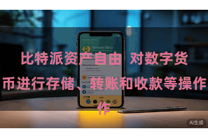 比特派资产自由  对数字货币进行存储、转账和收款等操作